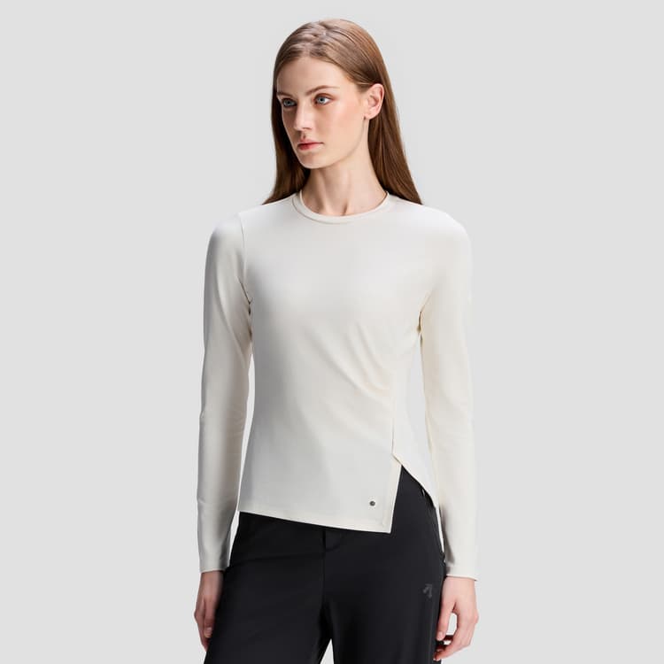 DESCENTE Women’s Studio Knitwear Crew Neck Moderate