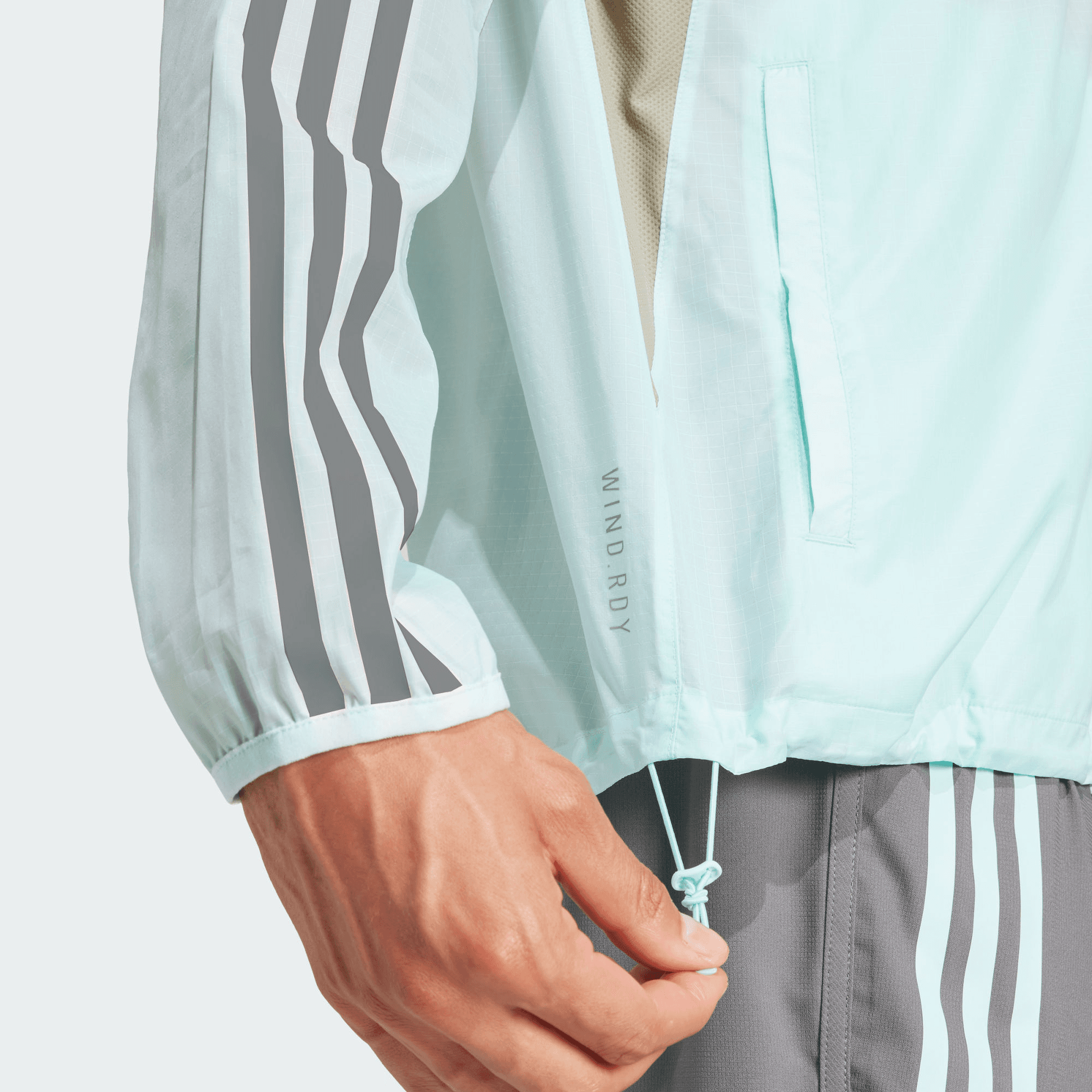 Adidas BJM JKT M Jackets & Blue/Pebble Silver Gray
