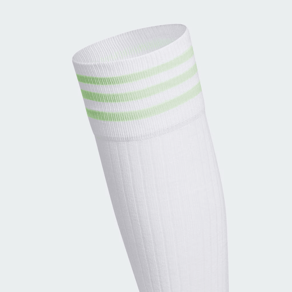Adidas 3 STRIPES Thigh high 1 Pack White/Green