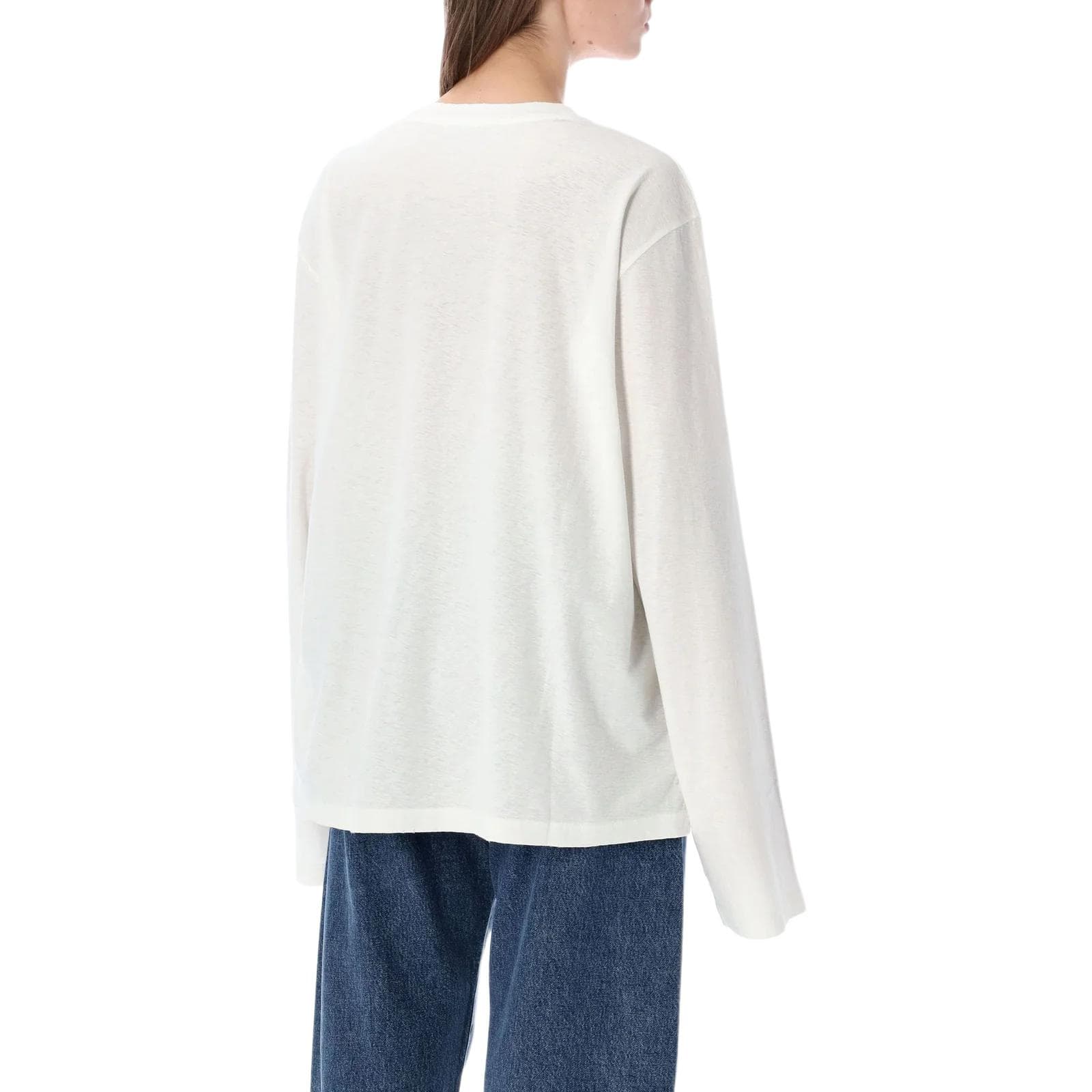 Acne Studios Logo Printed LongSleeved TShirt