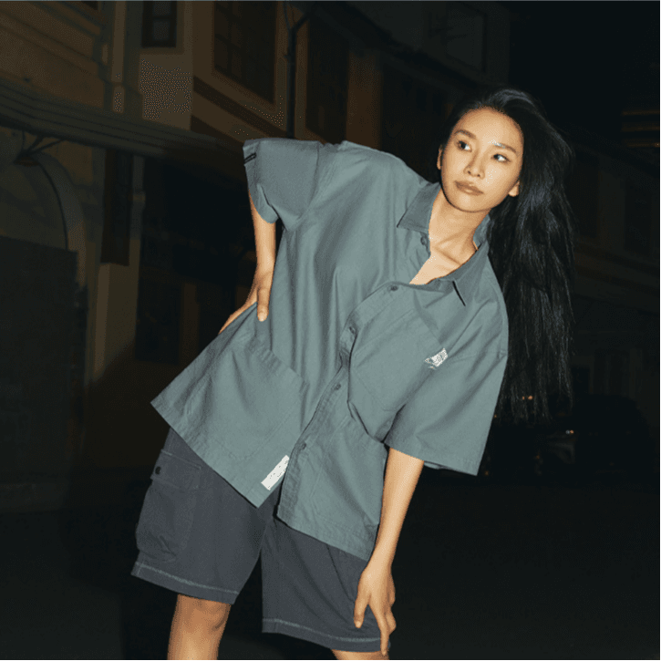 Mizuno HERITAGE SS24 Shirt Court Green