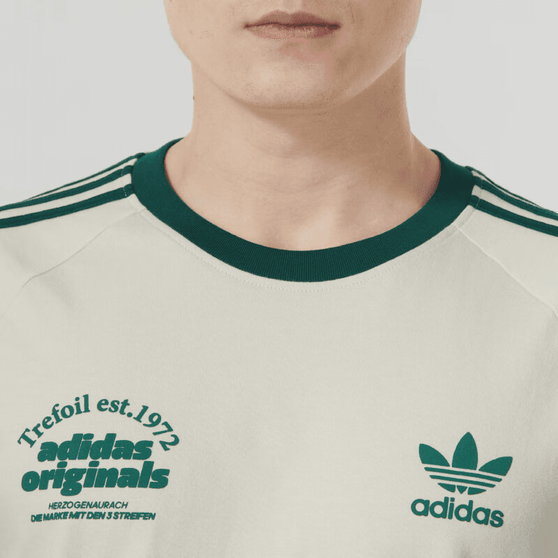 Adidas originals SPORT GRAPHIC CALI TEE Khaki
