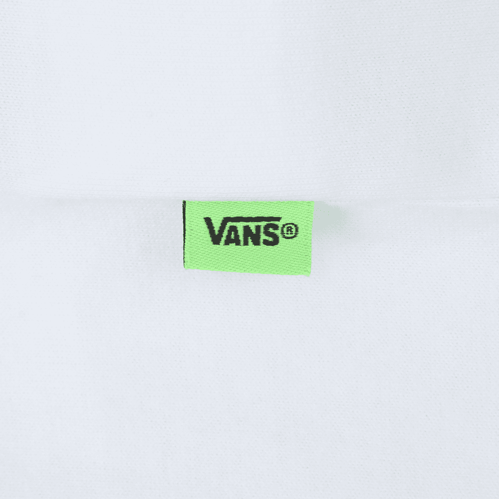 Vans TShirts White Crew Neck Moderate Straight Fit