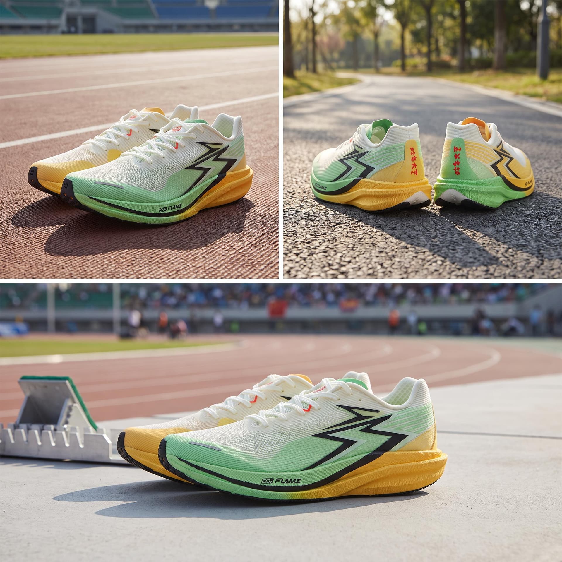 361° Biospeed 4 Pro Mesh Lowtop RPU Rubber Track & Field Competition