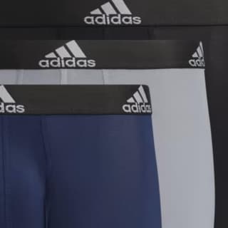 Adidas Free Shipping With AdiClub Performance Long Boxer Briefs 3 Pairs