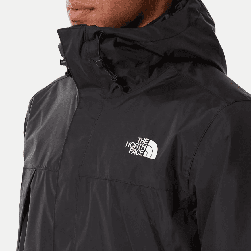 THE NORTH FACE Waterproof Windproof Windbreaker Jacket Black