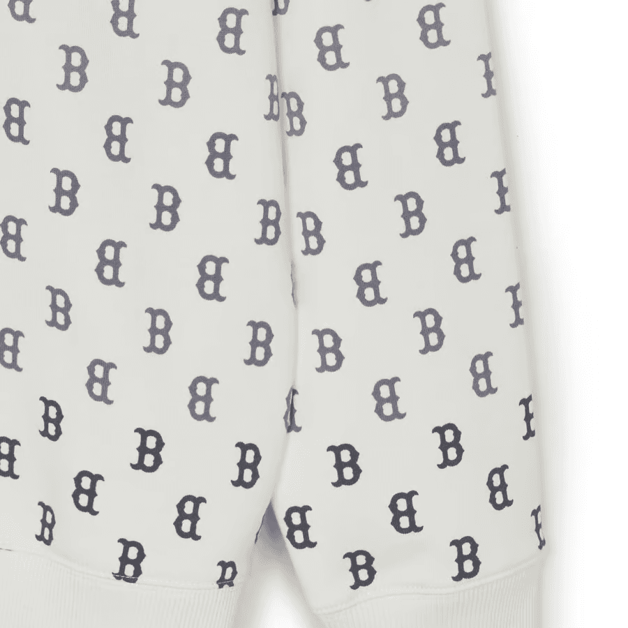 MLB Boston Red Sox Monogram Sweatshirt Cream