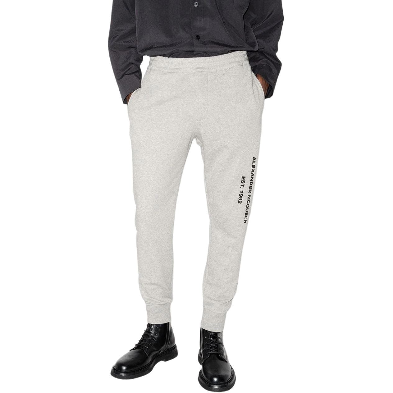 Alexander McQueen Graffiti Logo Printed Track
