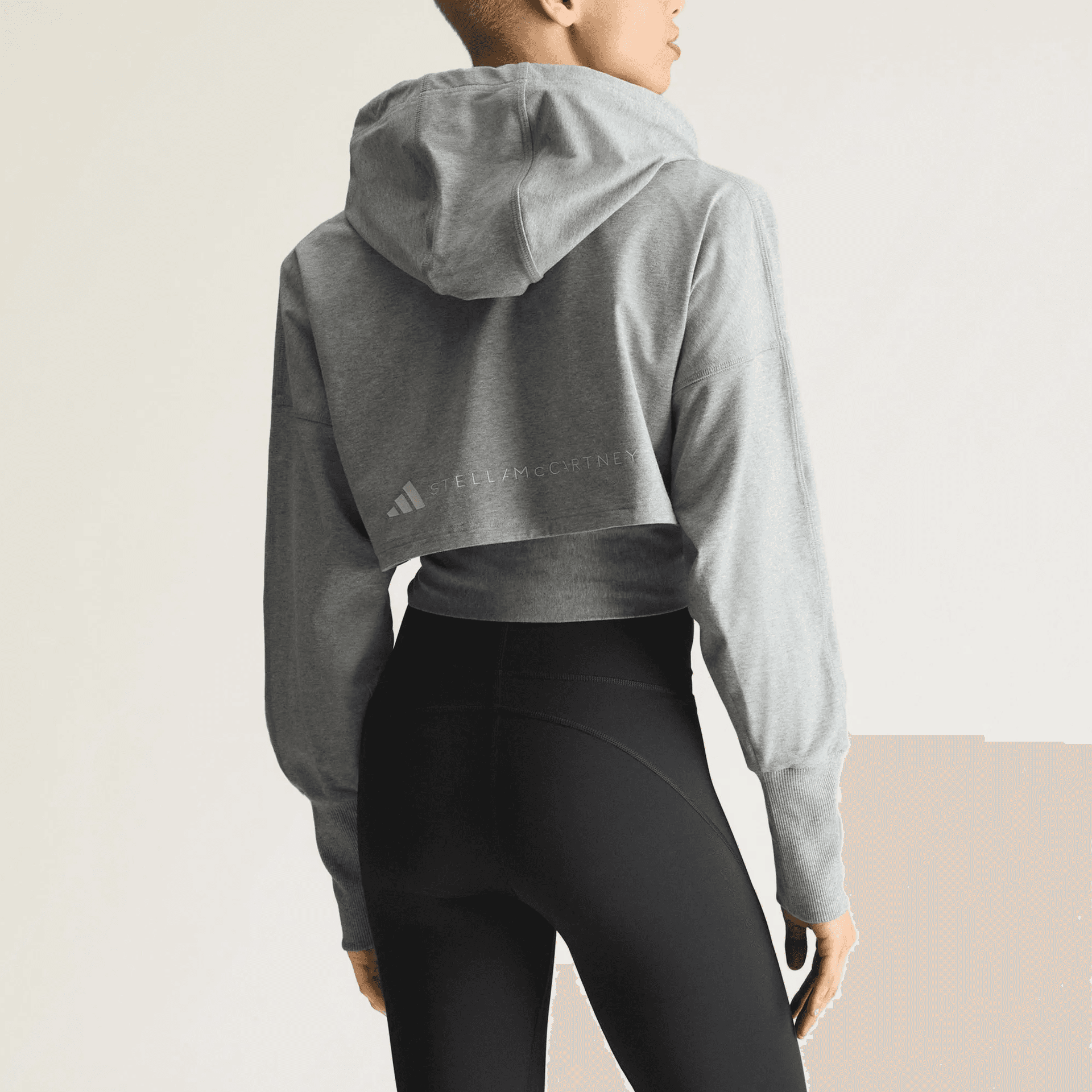 Adidas X Stella McCartney Stella McCartney Jackets Basic Heather Gray Hooded (Nondetachable) Moderate Other