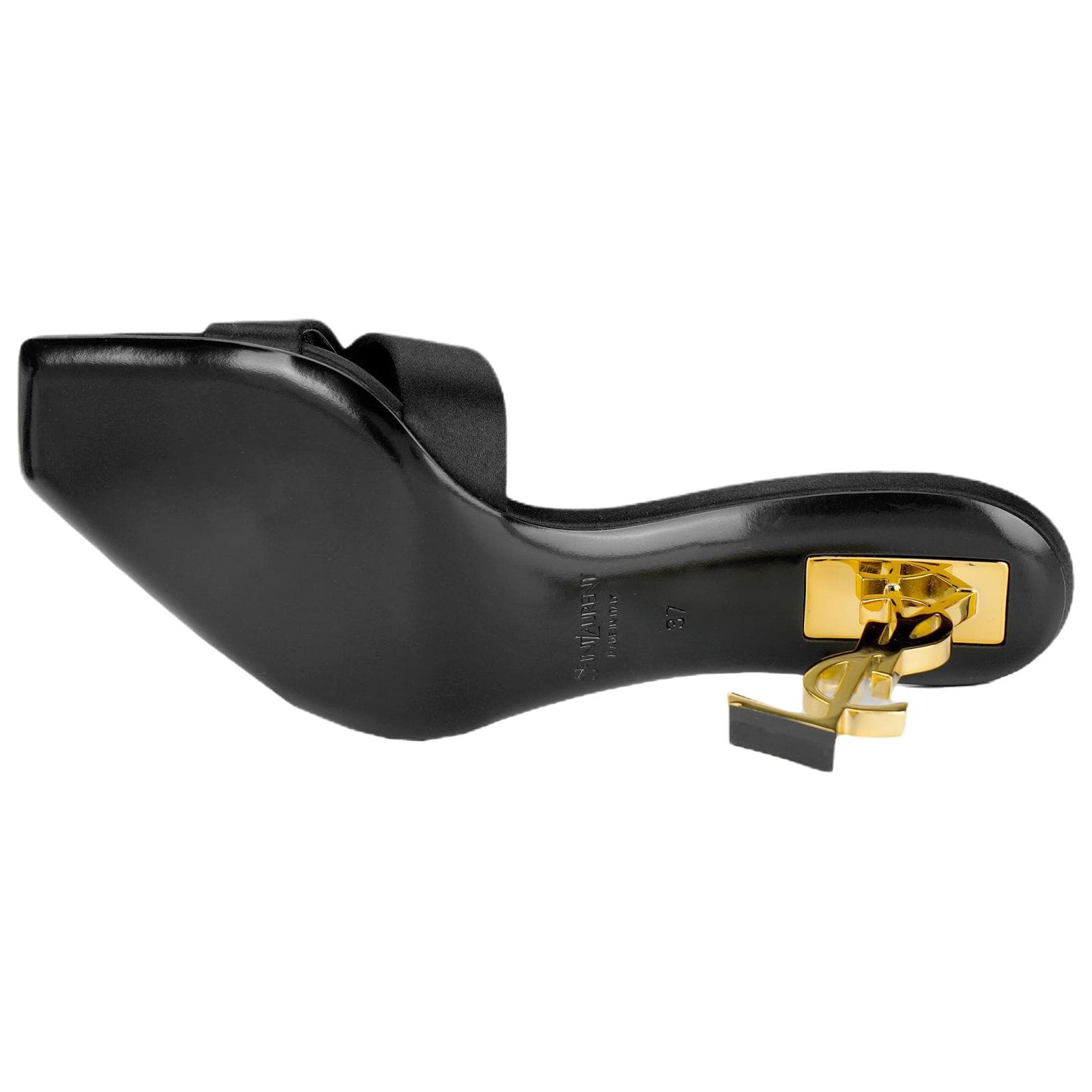 SAINT LAURENT Opyum Open Toe Mules