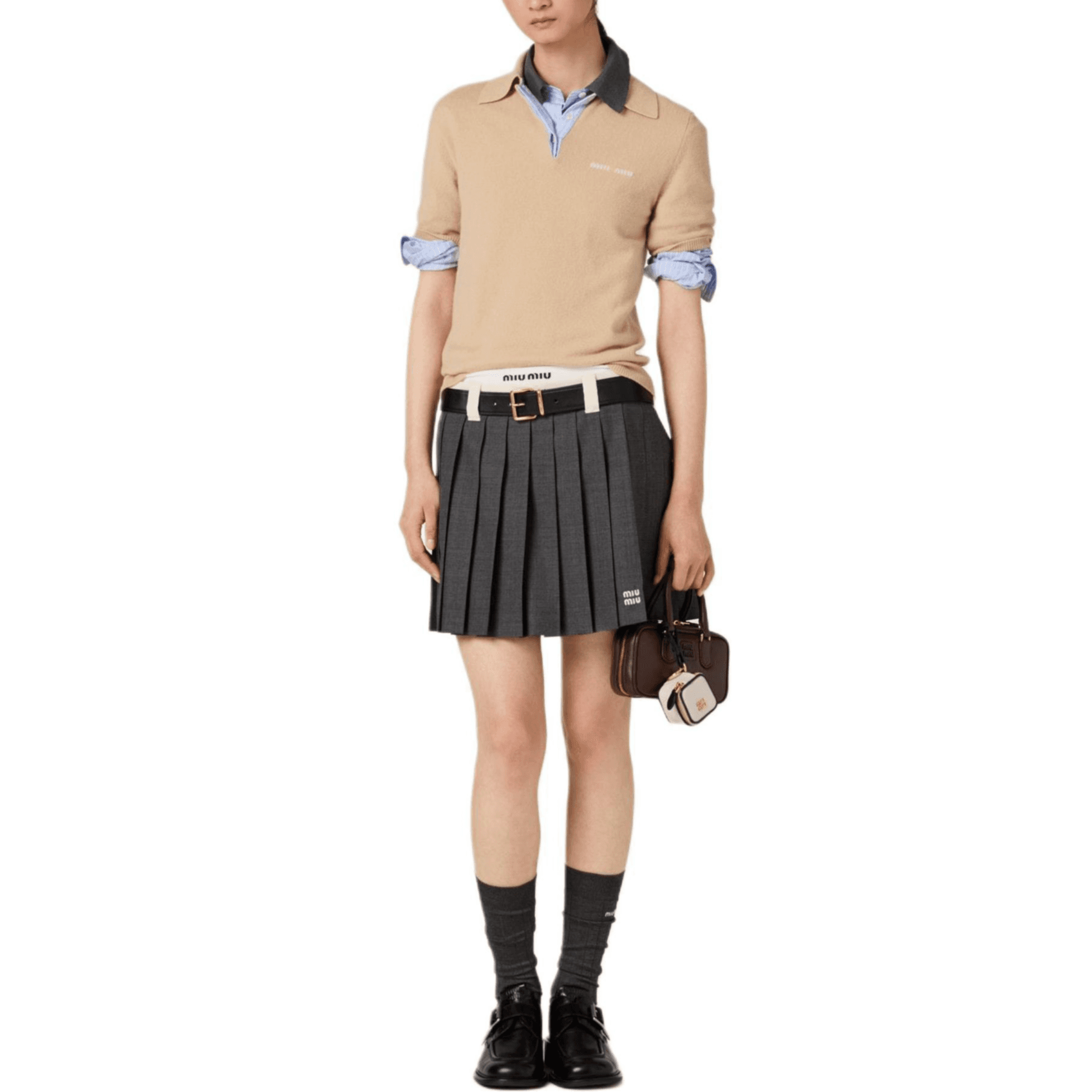 Miu Miu cashmere polo