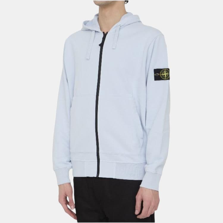 STONE ISLAND Sweatshirt Ice Frost Blue