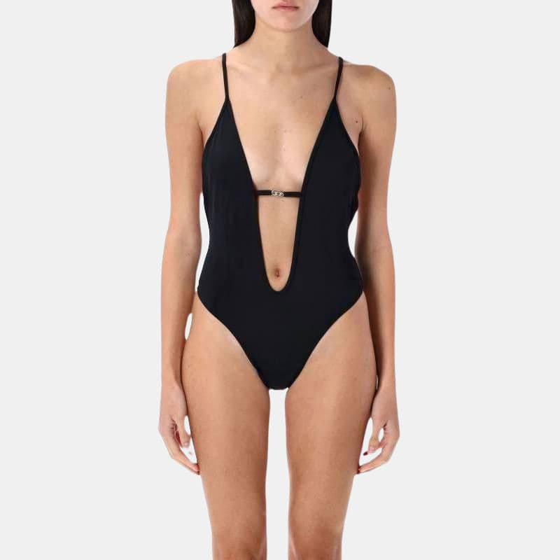 Diesel Daisy Dnm High Cut One Piece Swimsuit