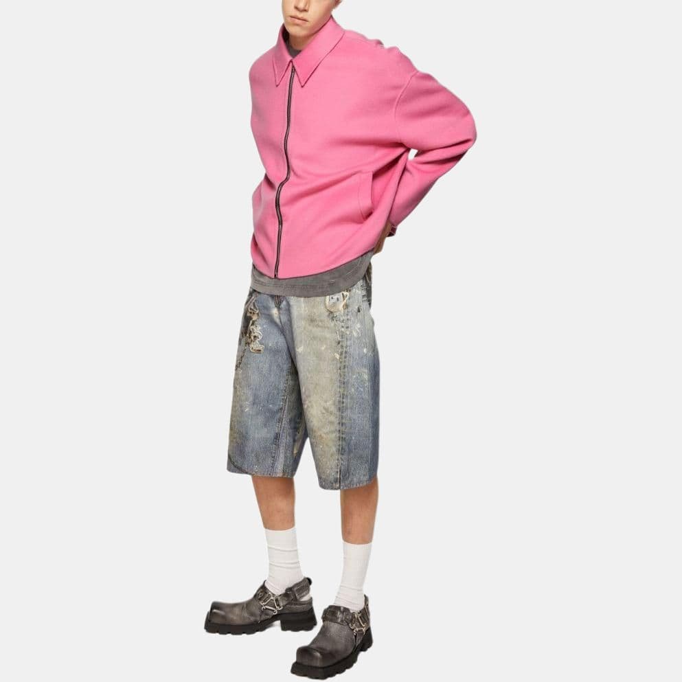 Acne Studios wool zip-up jacket