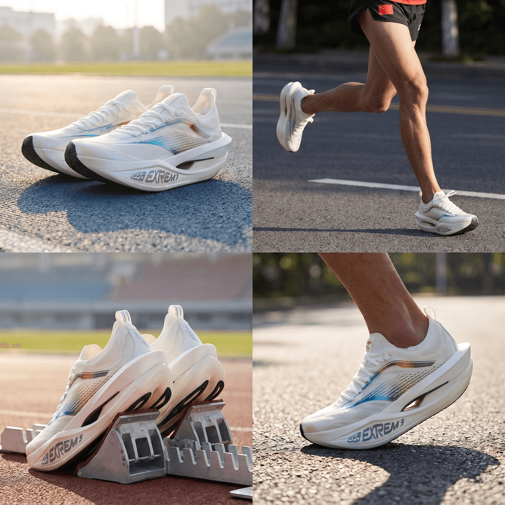 361° Furious Future 2.0 Breathable Height Increasing Carbon Plate Feather White