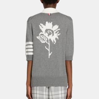 THOM BROWNE· Polo Shirt Gray