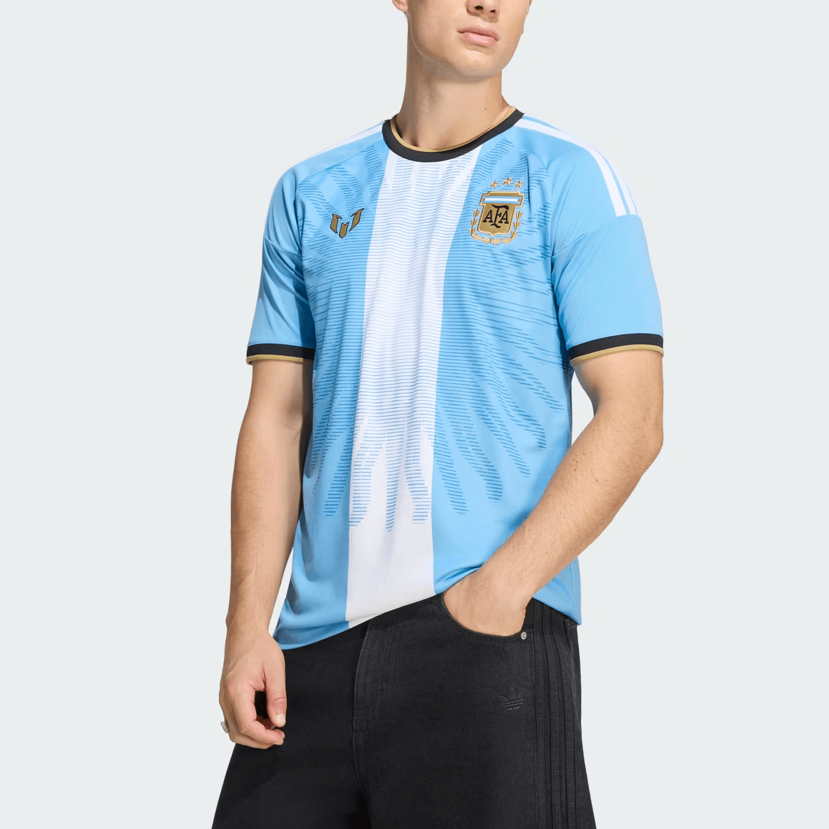Adidas Argentina Messi 26 Soccer Jersey
