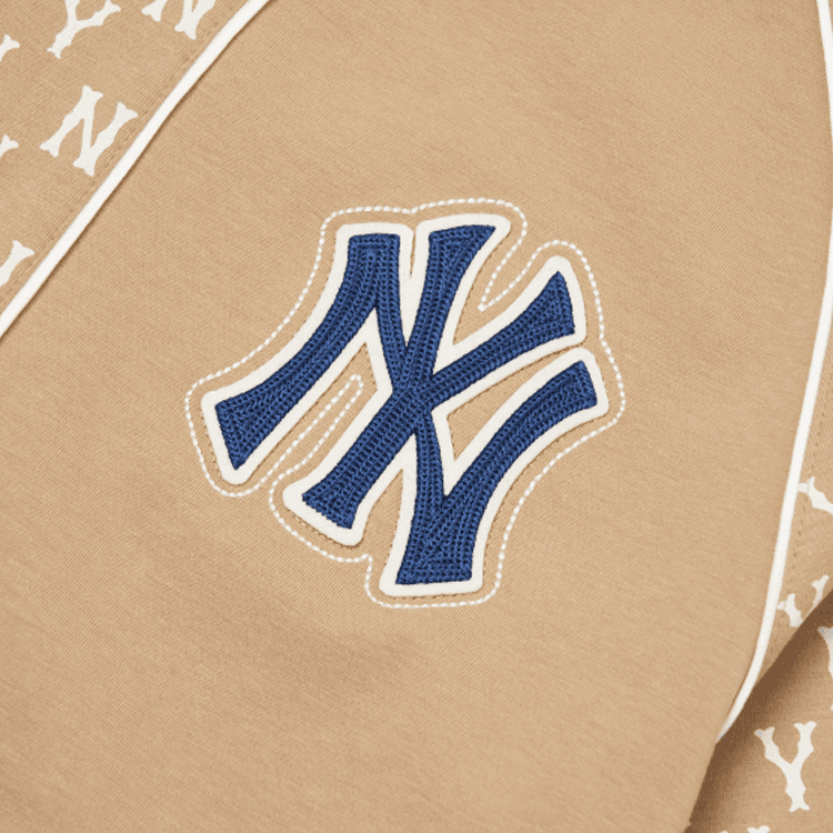 MLB New York Yankees Baseball Jacket Brown