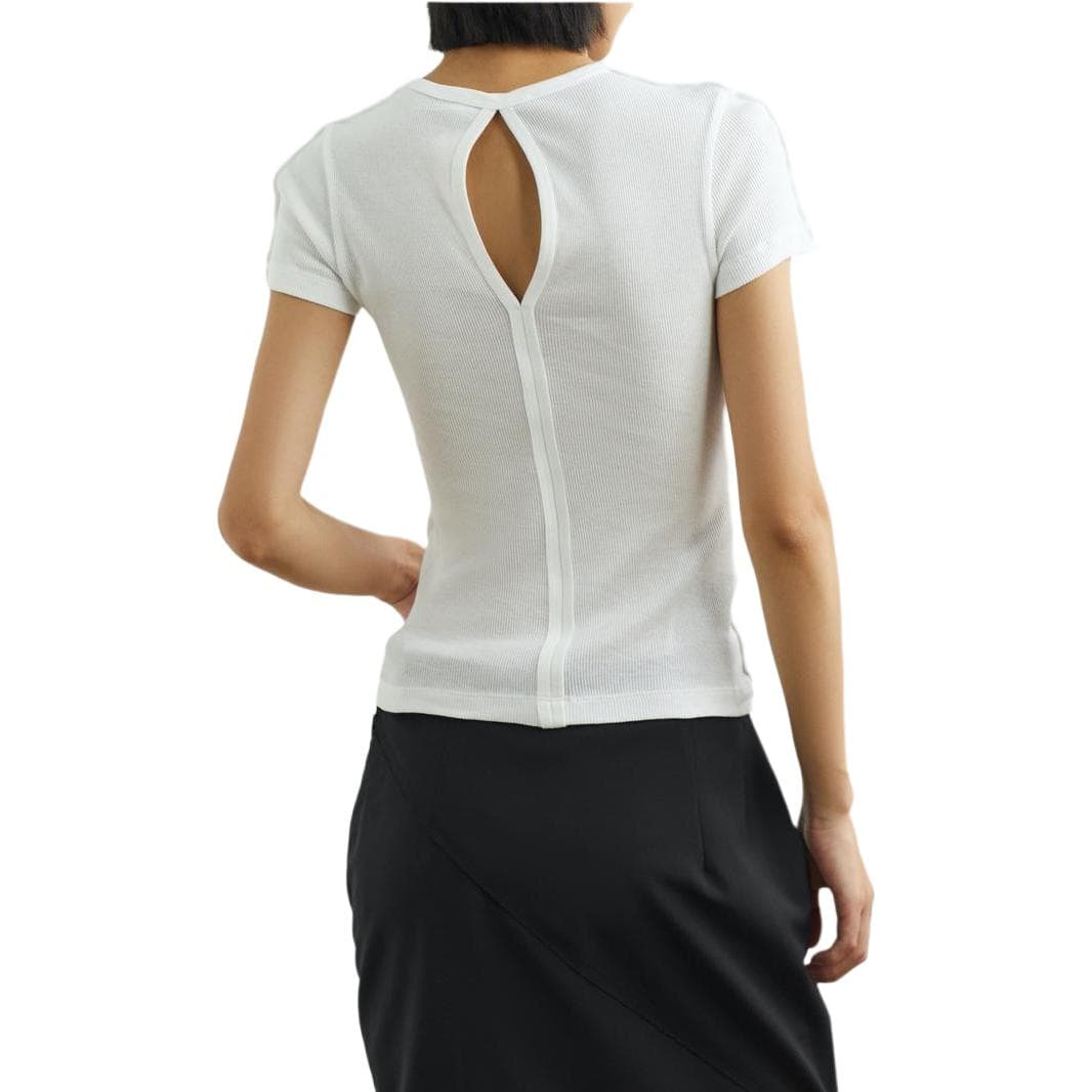 Helmut Lang Regular Sleeve T Shirt White