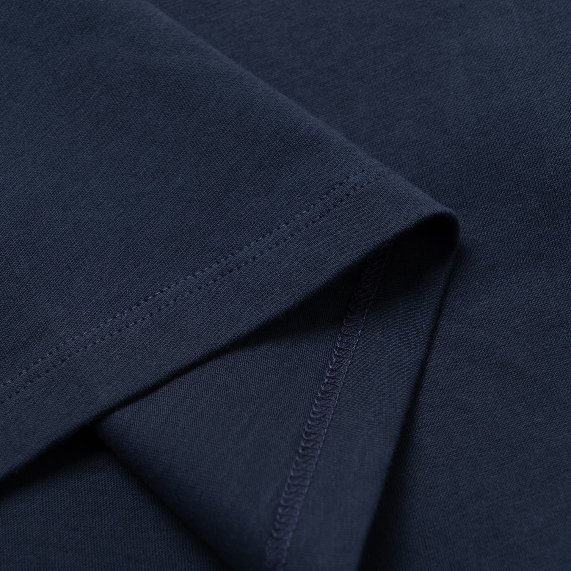 FENDI TShirts Dark Blue Crew Neck Moderate
