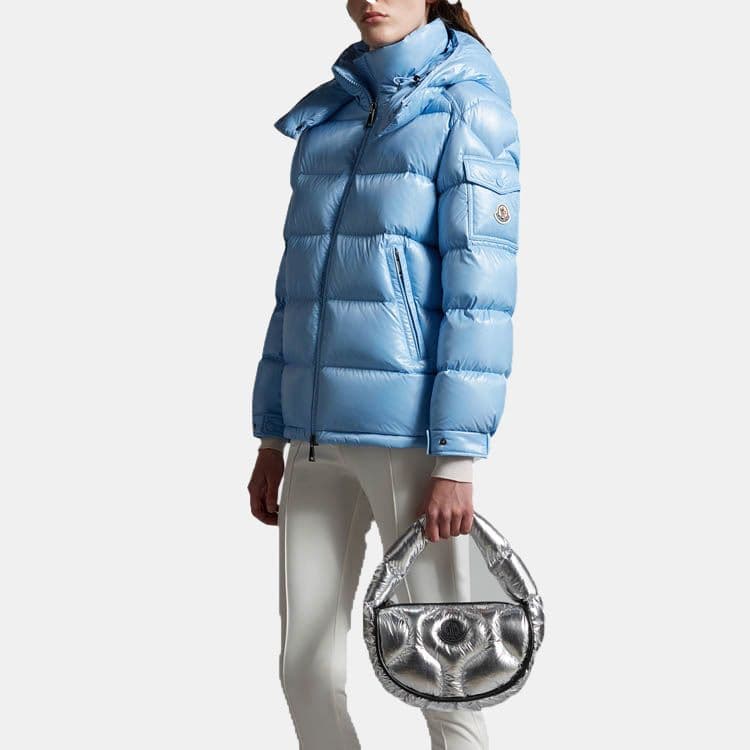Moncler Mel Series Down Jacket Powder Blue