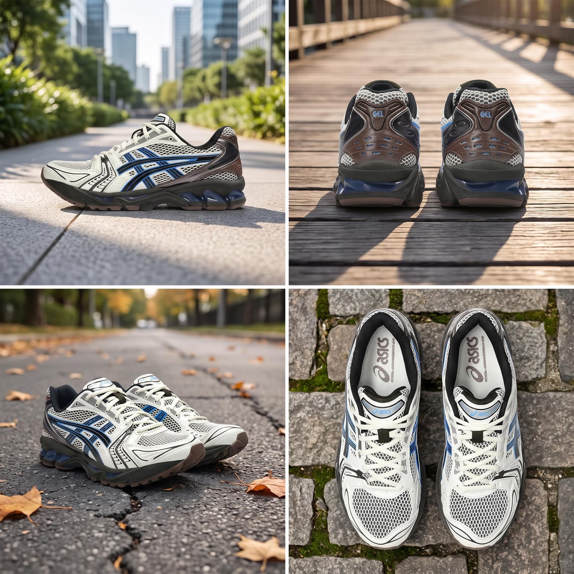 ASICS Gel Kayano 14 City Commuting White Blue