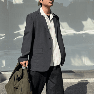 UNIQLO Business Suit Dark Gray