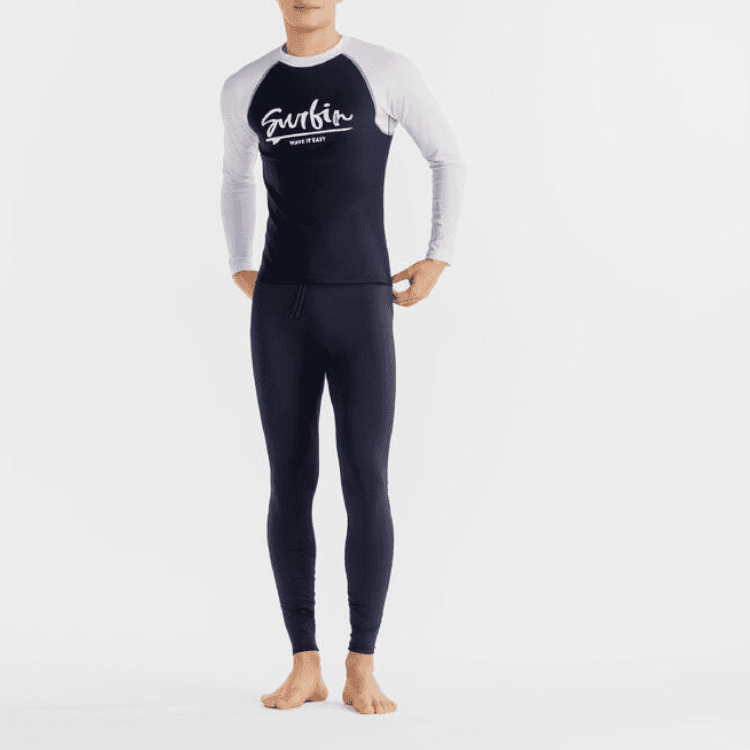 DECATHLON Diving Wetsuit Gray Blue/Snow