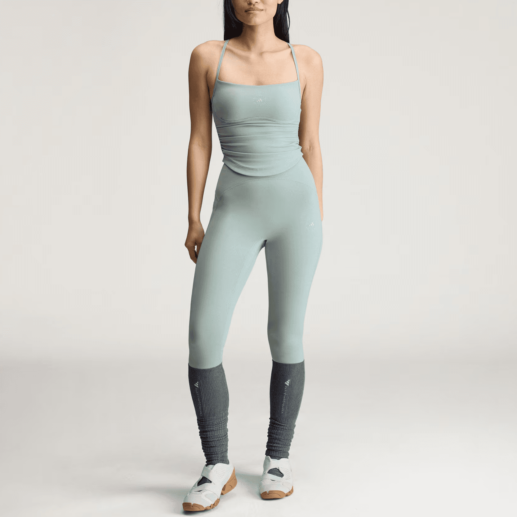 Adidas Stella McCartney STUDIO SPAGHETTI CROP Camisole