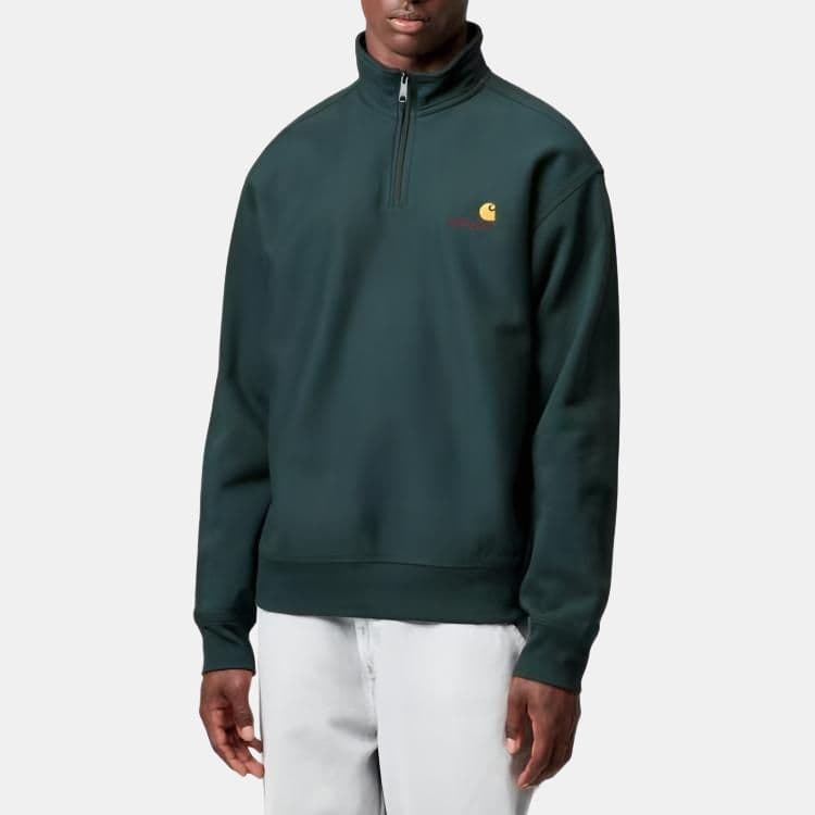 Carhartt Wip halfzip logo sweatshirt