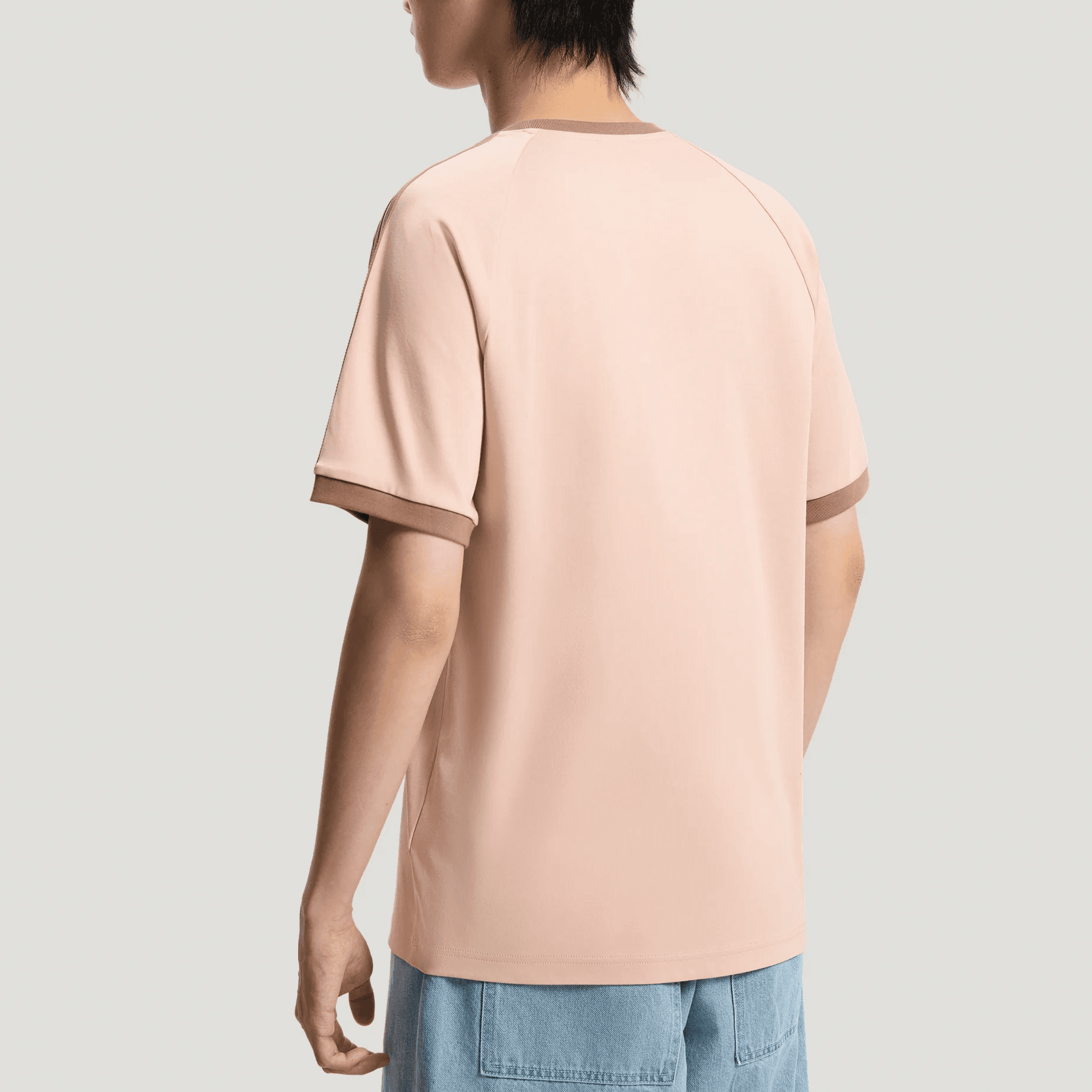 Adidas Originals TShirts Wonder Taupe Crew Neck Moderate