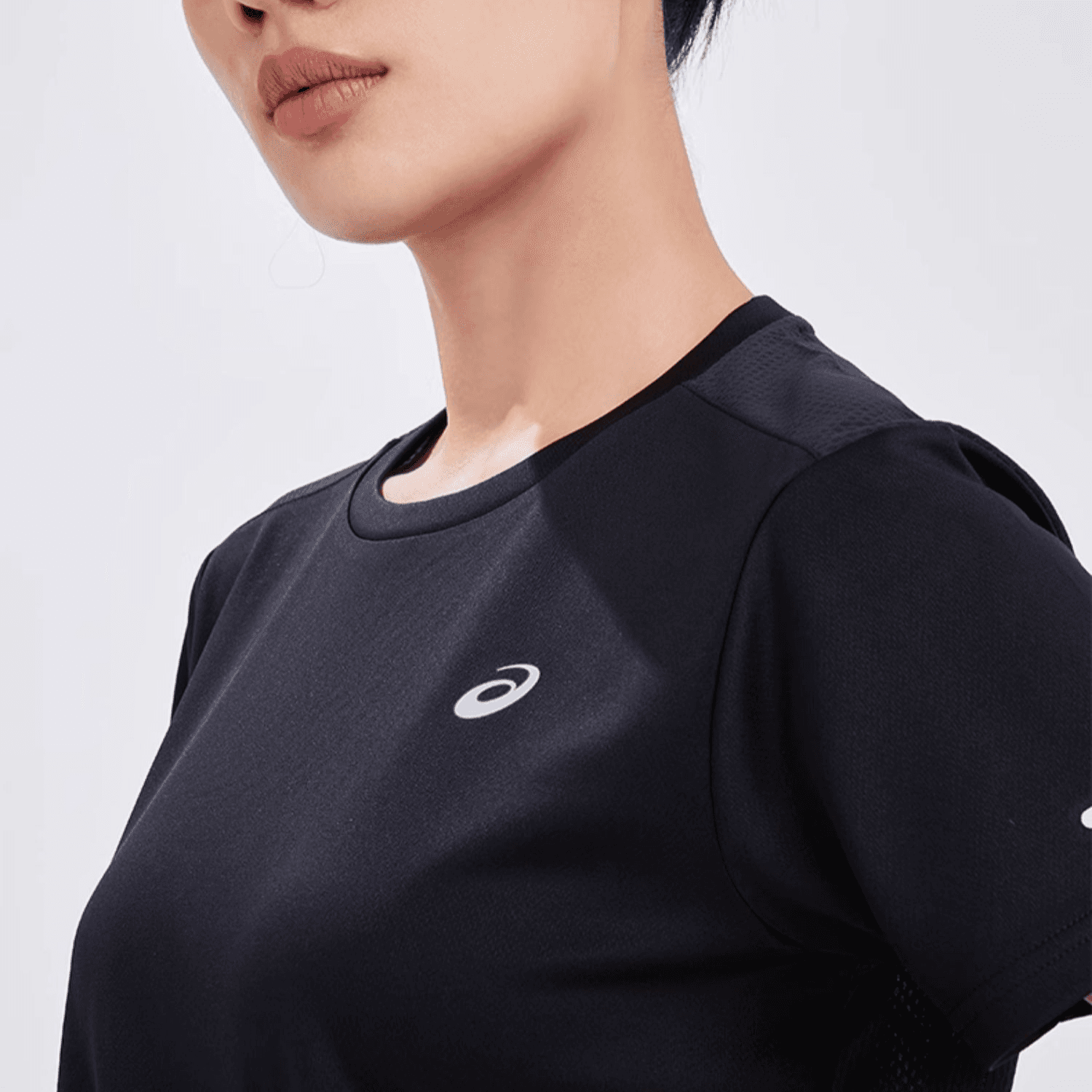 Asics Regular T Shirt Black