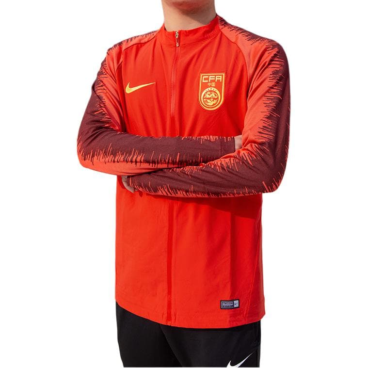 Nike Jackets Red Stand Collar Moderate Other