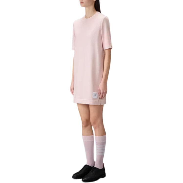 THOM BROWNE· Short Sleeved Dress