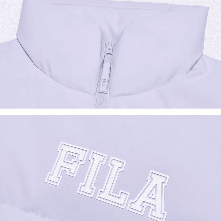 FILA Down Jacket Light Taro Purple