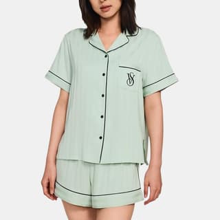 Victoria's Secret Pajama Set Jadeite Green