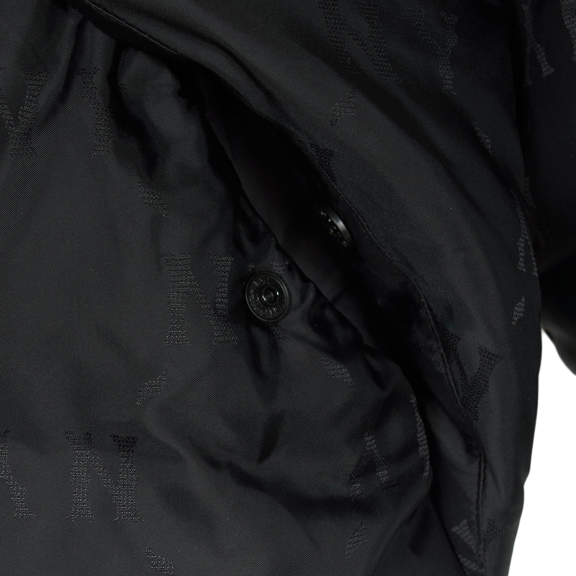 MLB Dia Monogram Down Jacket Children Aged 37 Years Old Black