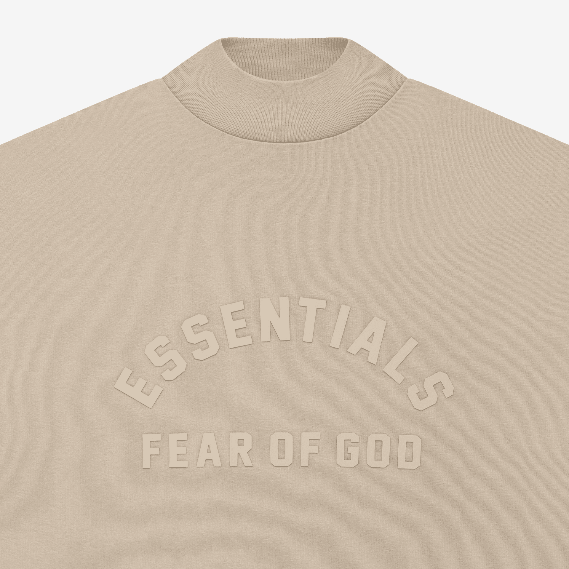 Fear Of God Essentials T Shirt Essentials Tee Dusty Beige Gray Kids'