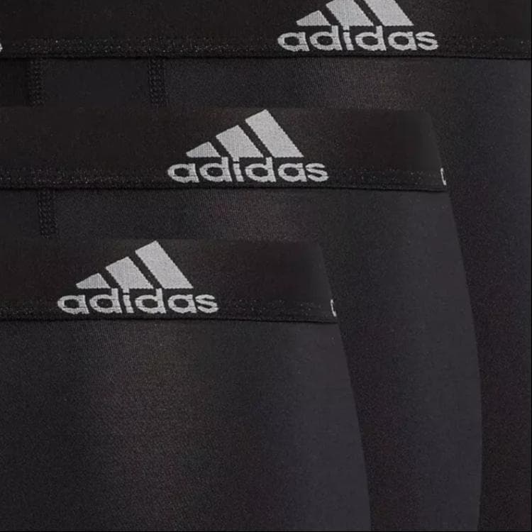 Adidas Free Shipping With AdiClub Performance Long Boxer Briefs 3 Pairs