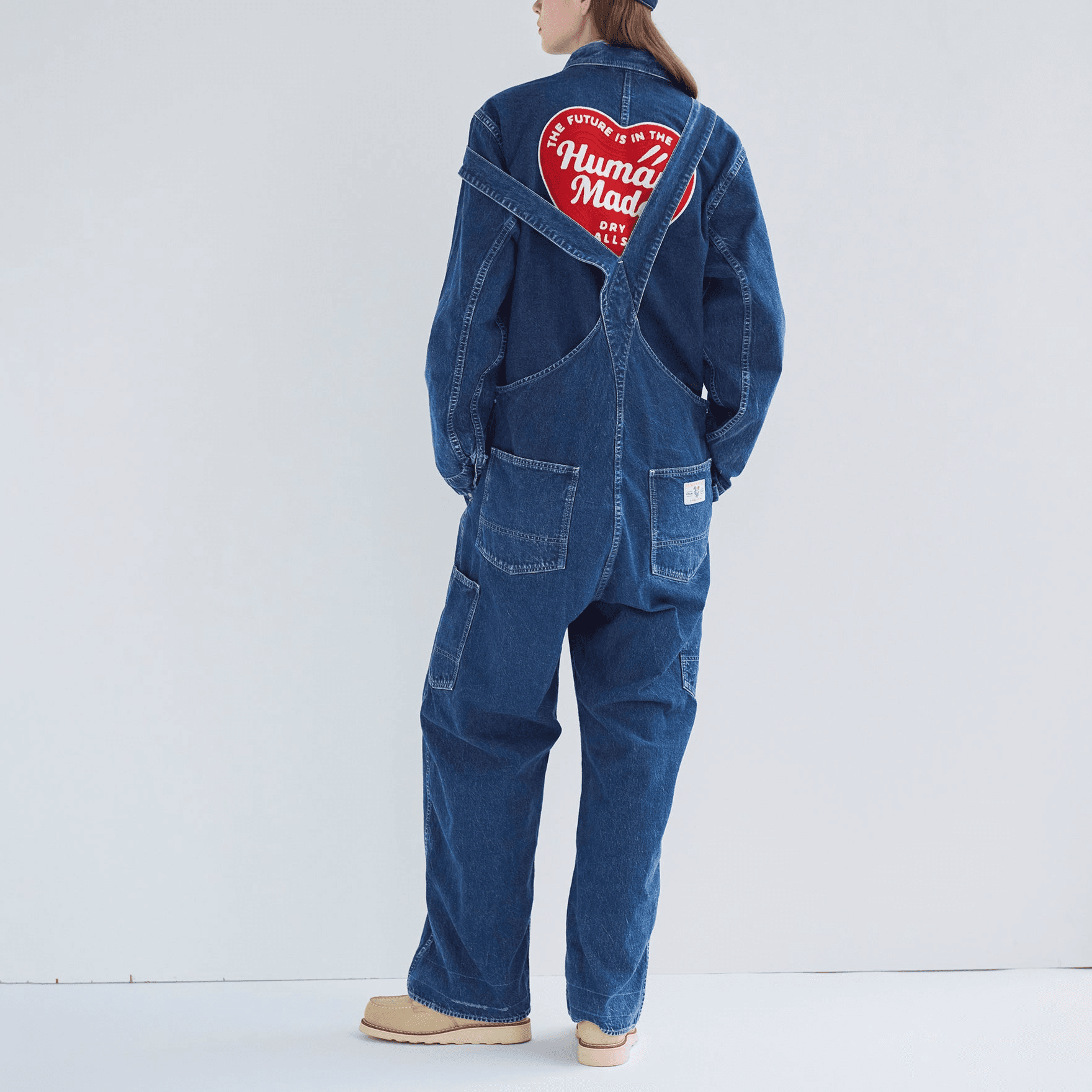 HUMAN MADE Denim Collection Indigo Lapel Moderate Straight Fit