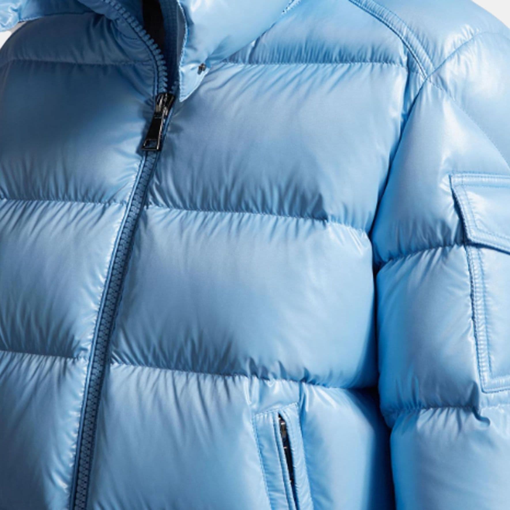 Moncler Mel Series Down Jacket Powder Blue