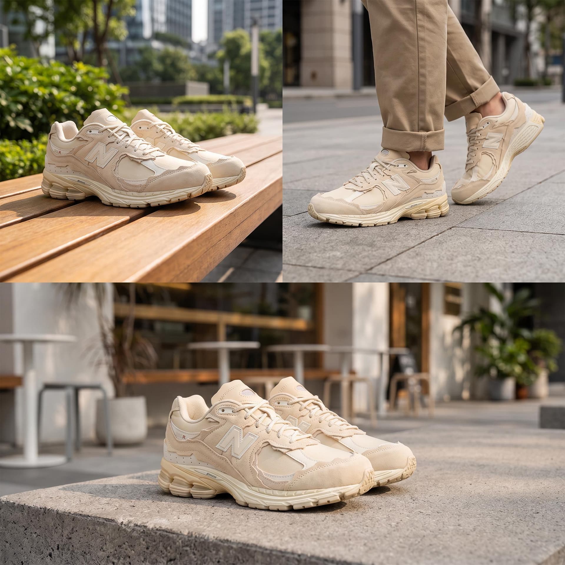 New Balance NB 2002R Synthetic City Commuting Beige
