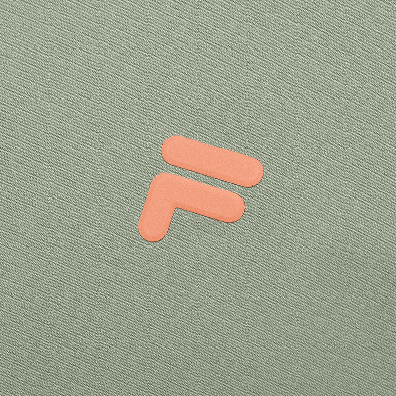 FILA FUSION T Shirt Feather Gray green