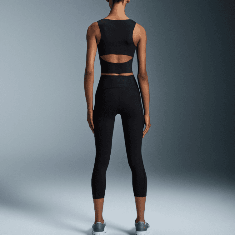 On Sleeveless Sports Shirts Black Other