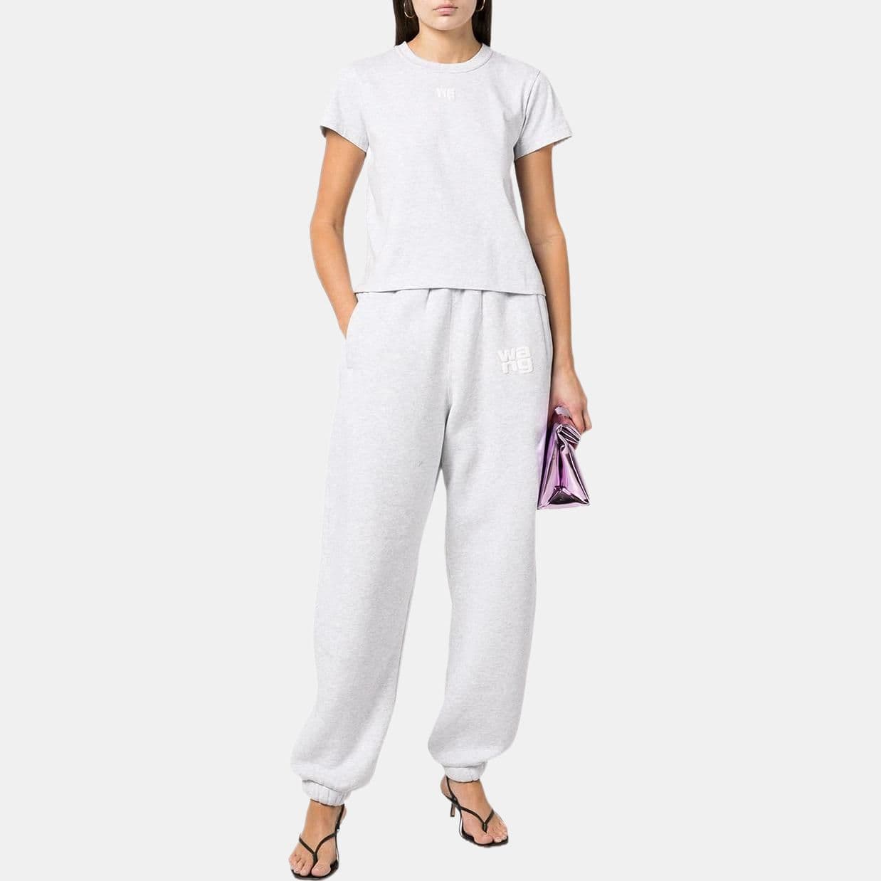 Alexander Wang Logo print Track Trousers