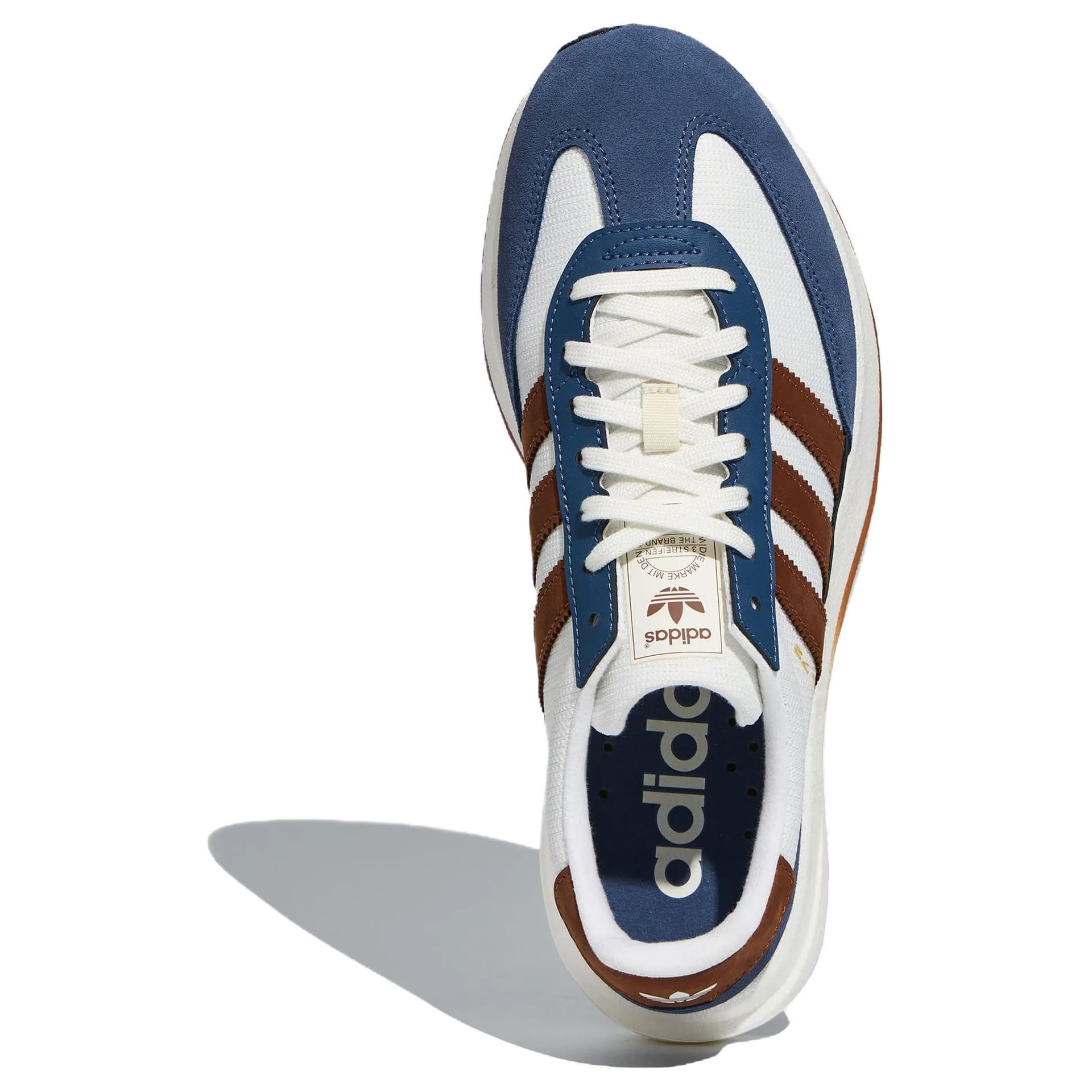 Adidas Originals SL 72 Lowtop Bright White/Soft Brown/Soft Ink Blue