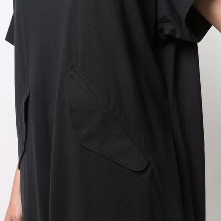 Y 3 Short Sleeved Dress Black