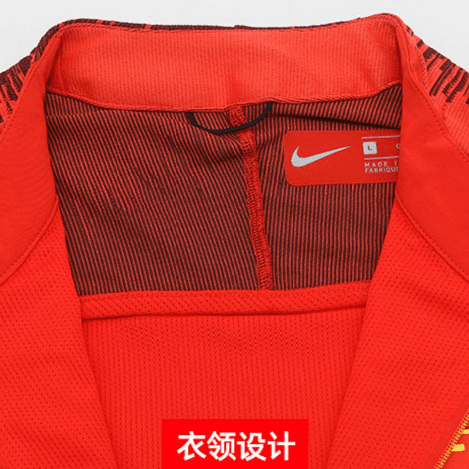 Nike Jackets Red Stand Collar Moderate Other