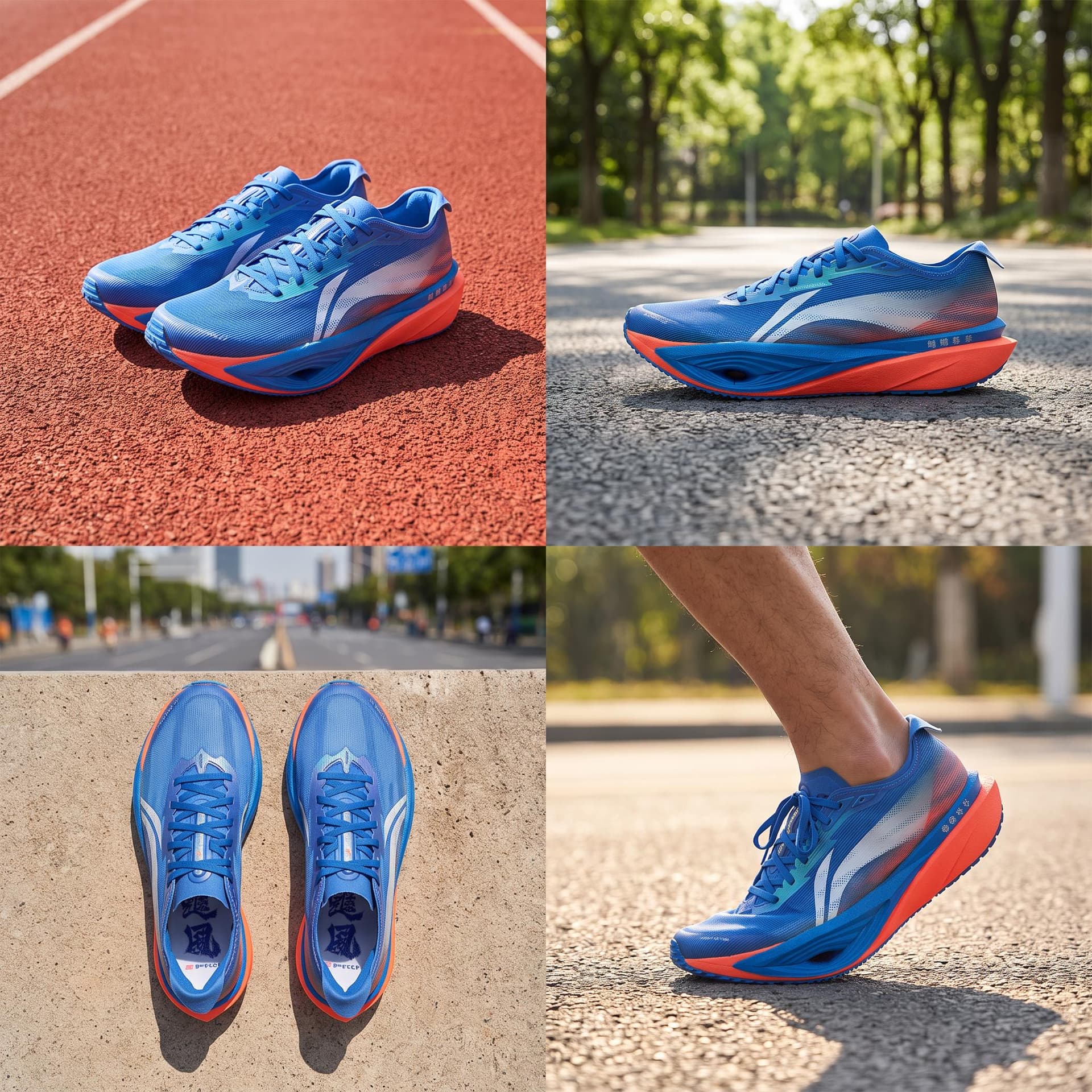 Li Ning Chase Wind Pro2 Marathon Blue