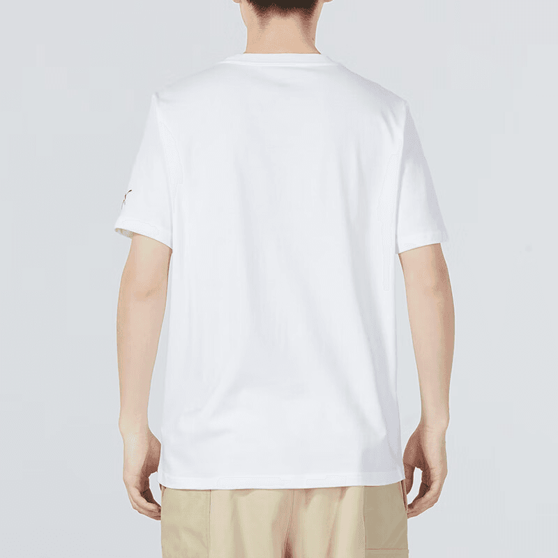 PUMA Set in Sleeve T Shirt White